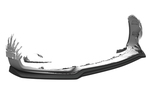 Infiniti Q60 16- Накладка на передний бампер Carbon look матовая