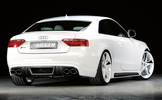 Audi A5/S5 B8/B81 07-11 S-Line Sportback Накладка на задний бампер/диффузор Carbon Look