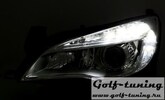 Opel Astra J 5Дв 09-15 Фары Devil eyes, Dayline хром