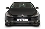 VW Golf 7 17-20 Накладка на передний бампер Carbon look м