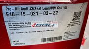 Audi A3 (8V1/8VS)/SEAT LEON (5F1/5F5)/VW Golf 7 12-20 Комплект пружин Eibach Pro-Kit с занижением -30мм