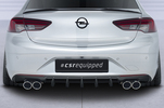 Opel Insignia B Grandsport 17- Накладка на задний бампер Carbon look матовая