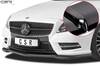 Mercedes Benz CLS C218 / X218 AMG-Line 11-14 Накладка на передний бампер глянцевая