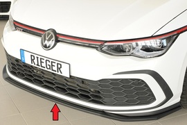 VW Golf 8 GTI/GTD/GTE 19- Сплиттер для переднего бампера