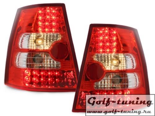 VW Golf 4 Универсал Фонари светодиодные, красно-белые