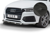 Audi Q3 (8U) S-Line 14-18 Накладка переднего бампера Carbon look матовая
