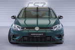 VW Golf 7 R 17-21 Накладки на передний бампер боковые Carbon look