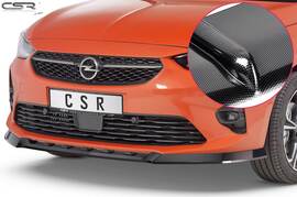 Opel Corsa F GS-Line 19- Накладка на передний бампер Carbon look