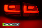 VW TIGUAN 07-11 Фонари LED BAR красно-тонированные