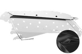 Skoda Superb 3 (Typ 3V) 2015-2019 Реснички на фары глянцевые