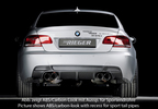 BMW E92/E93 06-13 335I/335d Накладка на задний бампер