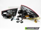 BMW F30 11-18 Фонари lightbar design с бегающим поворотником красные