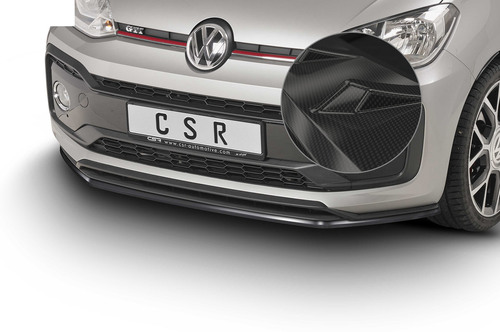 VW up! GTI 18- Накладка на передний бампер  Carbon look