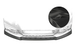 Audi A1 8X 15-18 Накладка на передний бампер Carbon look