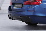 BMW 5er F10/F11 M-Paket 10-17 Накладка на задний бампер Carbon look матовая