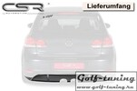 VW Golf 6  Накладка на задний бампер SF-Line design