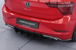 VW Polo 6 R-Line 21- Накладка на задний бампер c CSR-logo