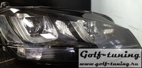 VW Golf 7 12-17 Фары R-Look с черной полосой