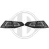 VW Golf 7 12-17 Фонари светодиодные, черные lightbar design