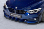 BMW 4er F36 Gran Coupe 17-21 Накладка на передний бампер Carbon look