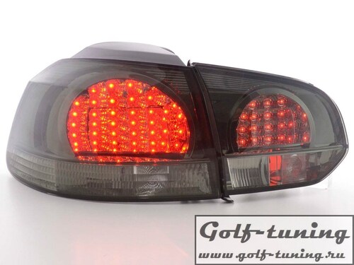 VW Golf 6 Фонари светодиодные, черные