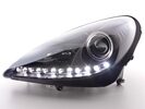 Mercedes-Benz SLK R171 04-11 Фары с LED габаритами черные