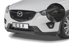 Mazda CX5 11-15 Накладка переднего бампера  Carbon look 