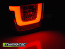 VW T4 90-03 Фонари светодиодные LED BAR, красно-тонированные
