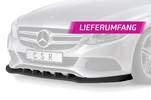 Mercedes Benz C-Klasse 205 14-18 Накладка на передний бампер Carbon look