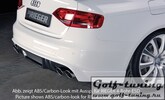 Audi A4 B8 07-11 Диффузор для заднего бампера черный
