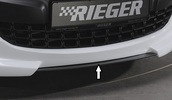 Сплиттер для спойлера переднего бампера Rieger 00058946, 00058950 carbon look