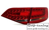 Audi A4 B8 07-11 Седан Фонари светодиодные, красно-белые