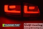 VW Tiguan 07-11 Фонари LED BAR красные
