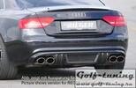 Audi A5 B8/B81 07-11 Купе/Кабрио Накладка на задний бампер/диффузор Carbon Look