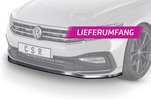 VW Passat B8 Typ 3G R-Line 19- Накладка на передний бампер Carbon look