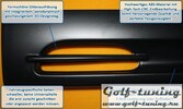 Seat Ibiza 99- Накладки на пороги GT4 ReverseType