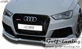 Audi RS3 8V 15- Спойлер переднего бампера Vario-X