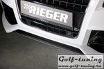 Сплиттер для переднего бампера Rieger 00055430/31/32/33 Carbon Look