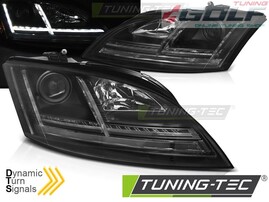 Audi TT 8J 06-10 Фары lightbar design черные