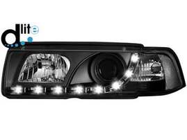BMW E36 Седан/Универсал/Компакт Фары Devil eyes, Dayline черные