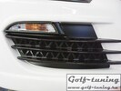 VW Scirocco 08-14 Решетки боковые для переднего бампера rieger глянцевые