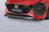 Mazda 3 19- Накладка на передний бампер Carbon look матовая