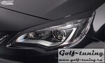 Opel Astra J 5Дв 09-15 Реснички на фары