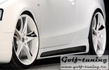 Audi A5/S5 B8/B81 07-16 Sportback Накладки на пороги carbon look