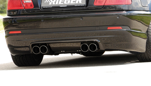BMW E46 Купе/кабрио 02- Накладка на задний бампер M3-Look