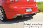 VW Golf 5 /+GTI Накладка на задний бампер Carbon Look