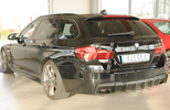BMW F10/F11 10-17 550 Диффузор под покраску для заднего M-Sport-package бампера