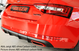 Skoda Superb 3 (3T/3V) Седан/Универсал 15-18/18- Накладка на задний бампер /диффузор carbon look