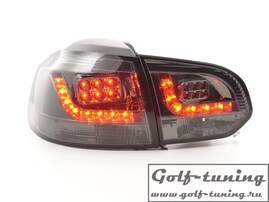 VW Golf 6 Фонари светодиодные, тонированные