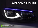 VW GOLF 6 Фары full led светодиодные черные